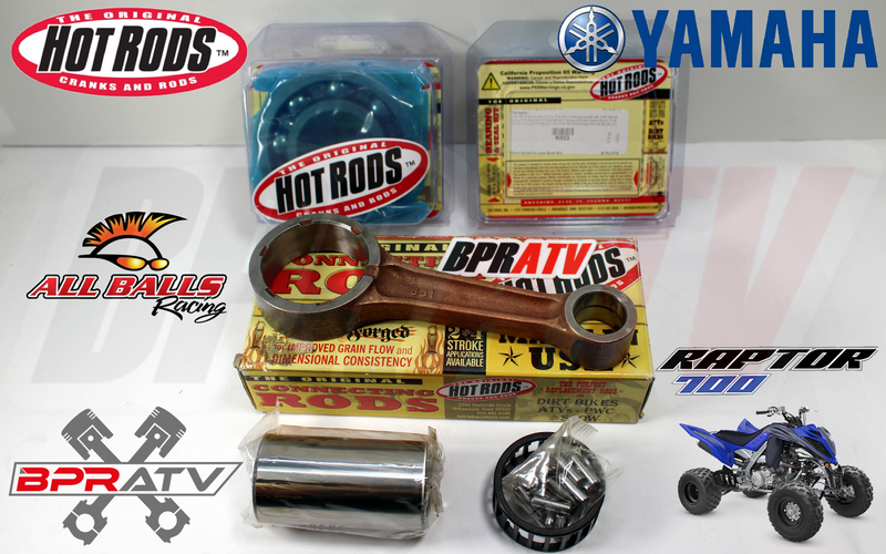 Yamaha Raptor 700 Hot Rods Stroker Crank +5mm with Hot Rods Crank Bearings 4178