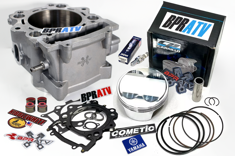 06-25 Raptor 700 734cc 105.5 mm Big Bore 12.5:1 CP Piston To End Cylinder NGK KP