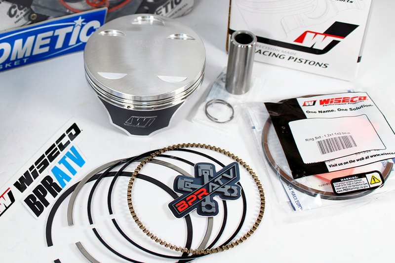 Yamaha Raptor 660 Rhino Grizzly 660 Stock 100mm Wiseco Piston Cometic Gasket Kit