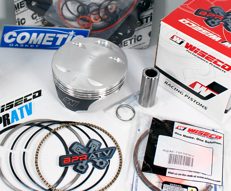 Yamaha Raptor Rhino Grizzly 660 100mm Wiseco Stock Bore Piston & Top End Gaskets