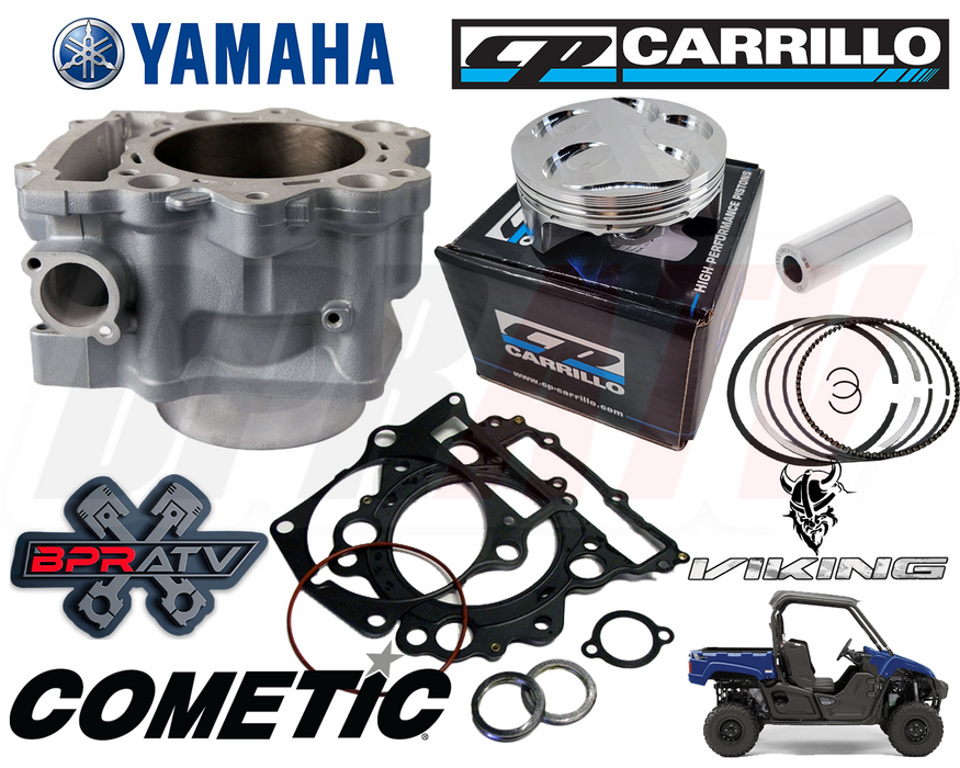 Yamaha Viking 700 102mm Stock Bore Cylinder CP Pump Gas Piston Top End Kit 18-24