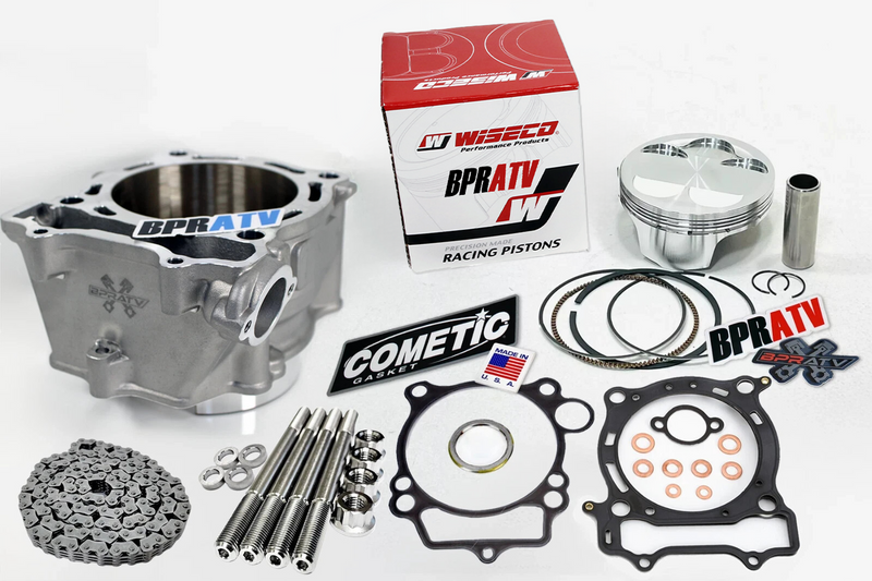 BPRATV Ultimate YFZ 450 98mm Big Bore Stage 1 Wiseco Top End Engine Rebuild Kit