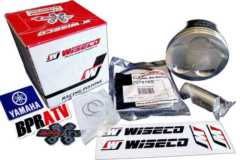 YFZ450 Complete Engine Rebuild Kit Wiseco Crank 95mm Piston & Gaskets Stock Bore