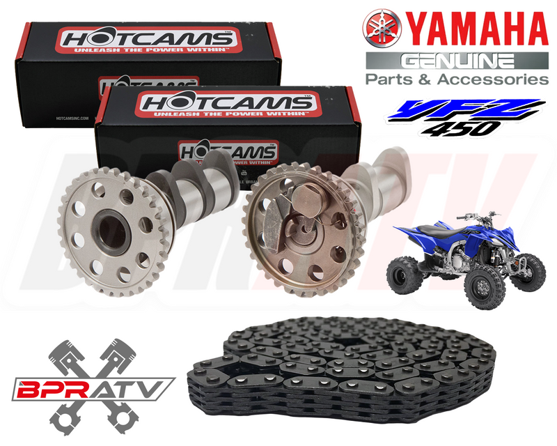 YFZ450R YFZ 450R 450X SE Hot Cams Stage 2 TWO Camshafts YAMAHA OEM Timing Chain