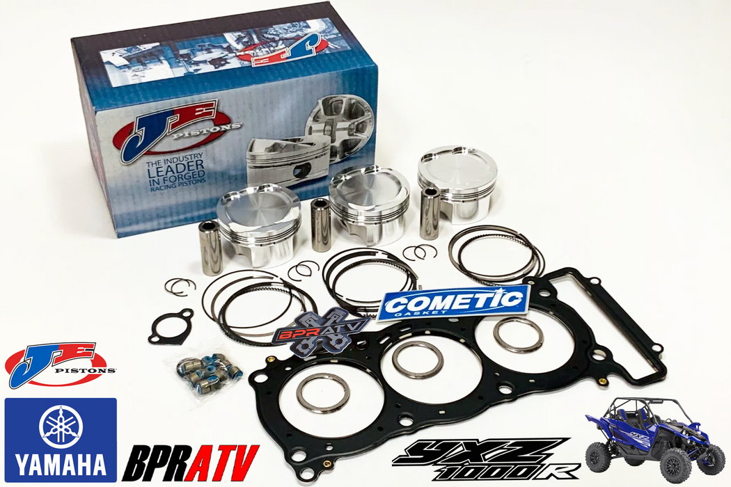 Yamaha YXZ1000R Turbo CP-Carrillo Rod Set 80mm 9.5:1 JE Pistons Cometic Top Kit