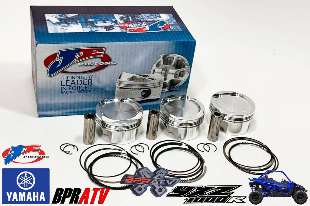 Yamaha YXZ1000R 80mm 9.5:1 Turbo Low Comp JE Pistons Kit & Cometic YXZ 1000R