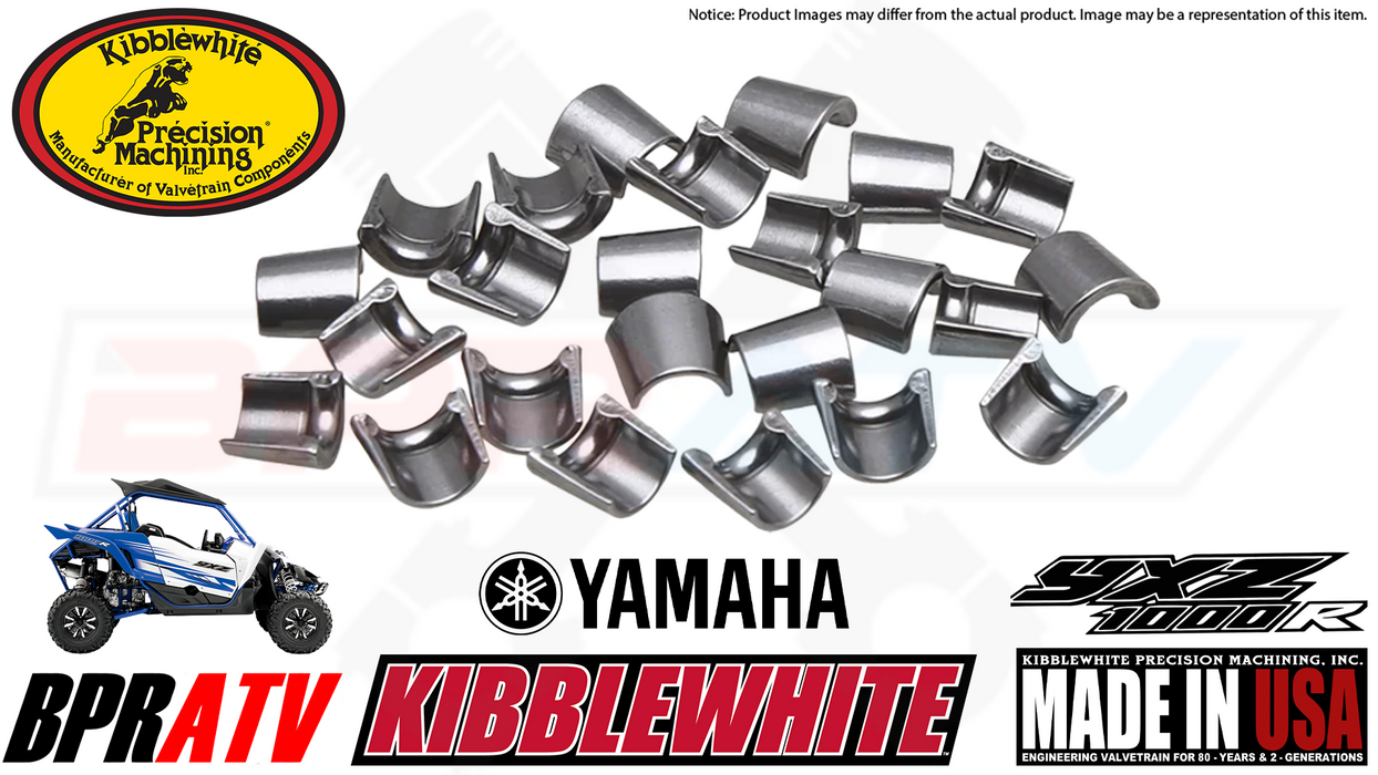 Kibblewhite HT Steel Valve Keepers Kit OEM Head Guide Rebuild Yamaha YXZ1000R