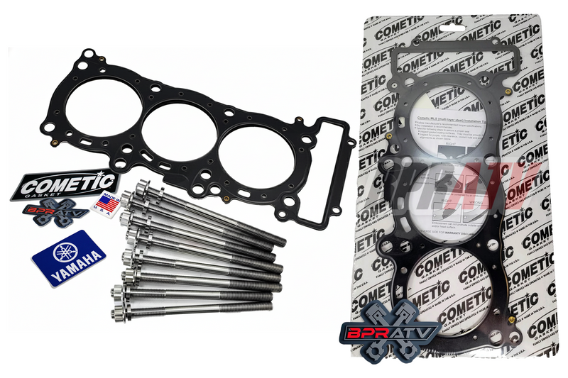 Yamaha YXZ1000R Cometic Head Gasket Titanium Stud Kit Performance Upgrade BPRATV