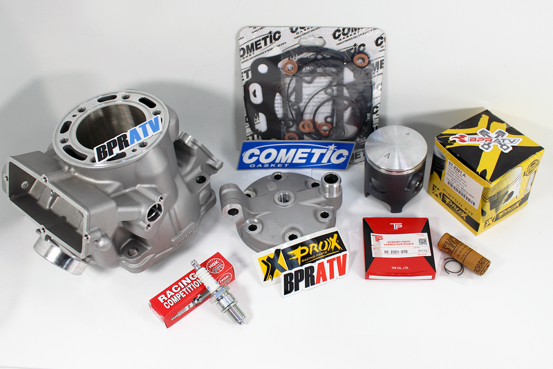 99+ YZ250 YZ 250 Cylinder Kit ProX Piston Head & Cometic Gasket Top Rebuild Kit