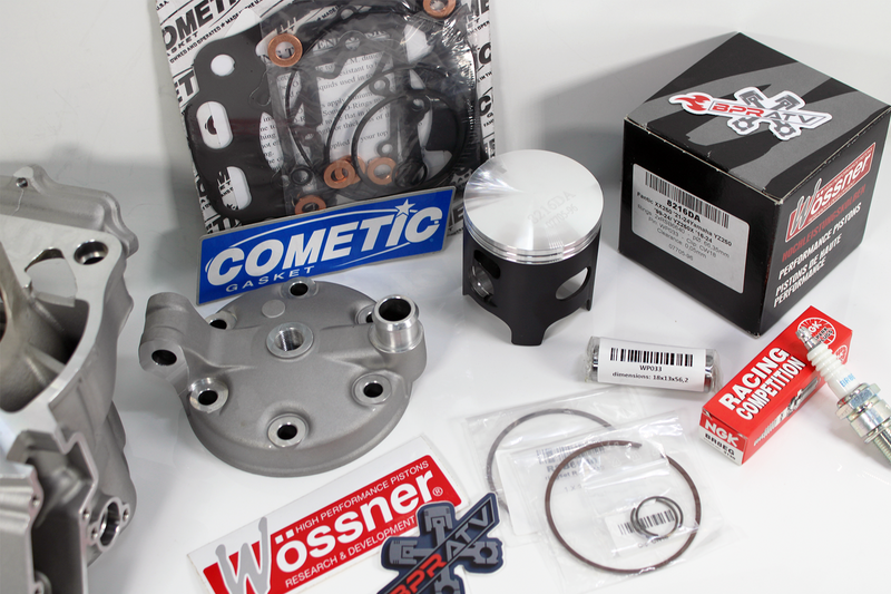 99+ YZ250 YZ 250 Cylinder Kit Wossner Piston Head Cometic Gasket Top Rebuild Kit