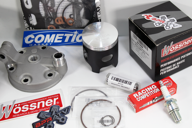 99+ Yamaha YZ250 YZ 250 Top End Rebuild Kit Cylinder Head Wossner Piston Gaskets
