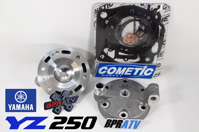YZ250 YZ 250 72mm Big Bore Cylinder Head Cometic MLS Gasket Kit 1999-2025 BPRATV