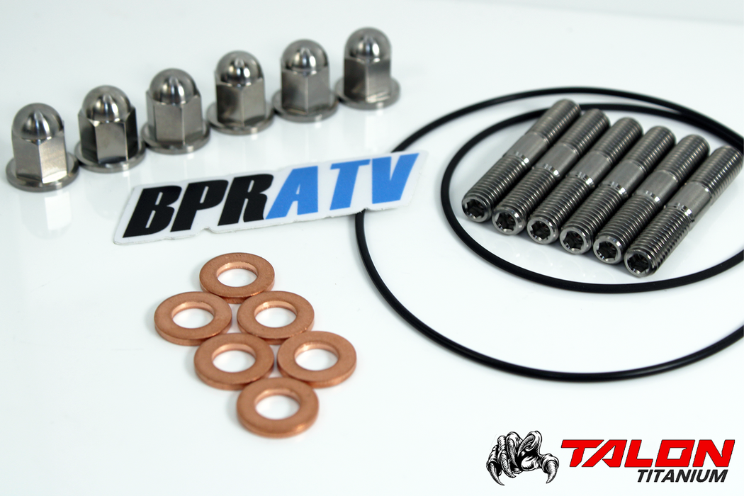 Yamaha YZ250 YZ 250 Cylinder Head Install Repair Kit Titanium Stud Kit Cap Nuts