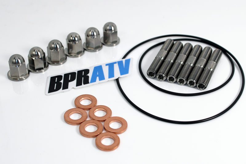 Yamaha YZ250 YZ 250 Head Studs Kit TITANIUM Stud Bolt & Acorn Nut