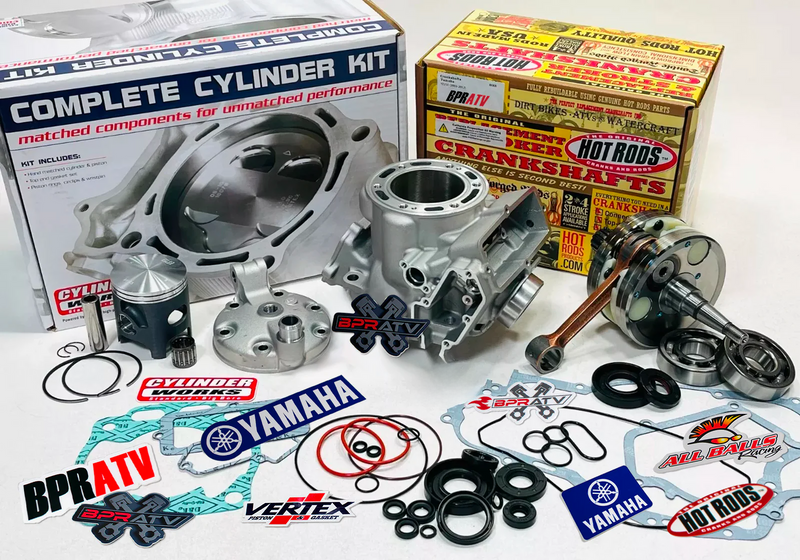 03-24 Yamaha YZ250 Stock Complete Motor Engine Rebuild Kit Cylinder Piston Crank