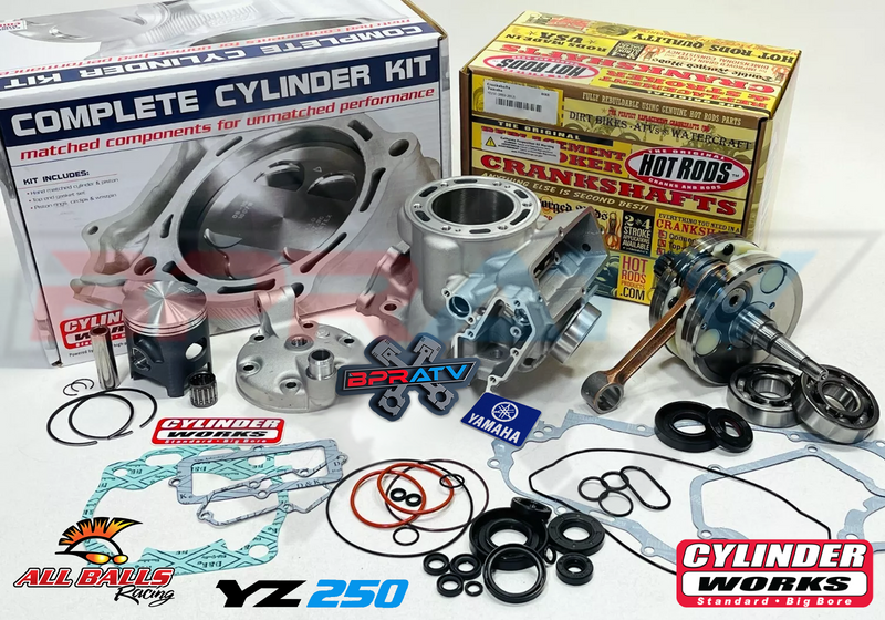 2001 Yamaha YZ250 YZ 250 Cylinder Head Piston Hot Rods Crank Engine Rebuild Kit✔