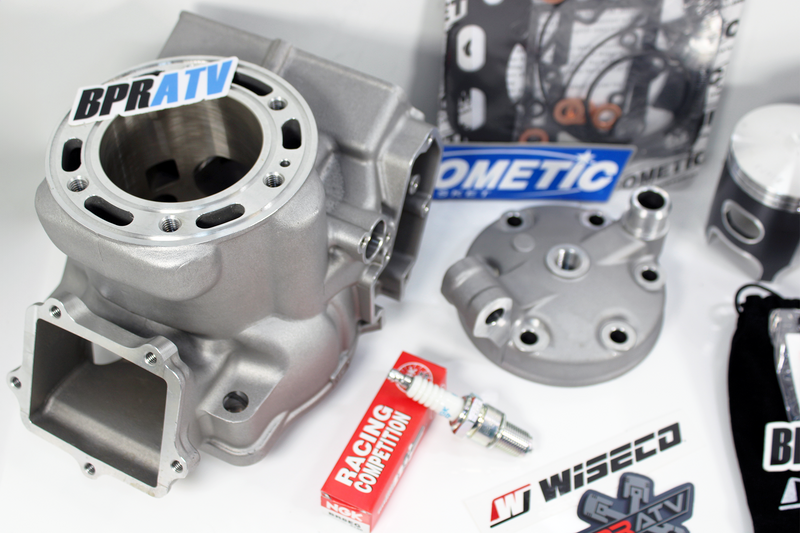 Yamaha YZ250 YZ 250 Top End Rebuild Kit Cylinder Head Wiseco Piston Cometic '99+