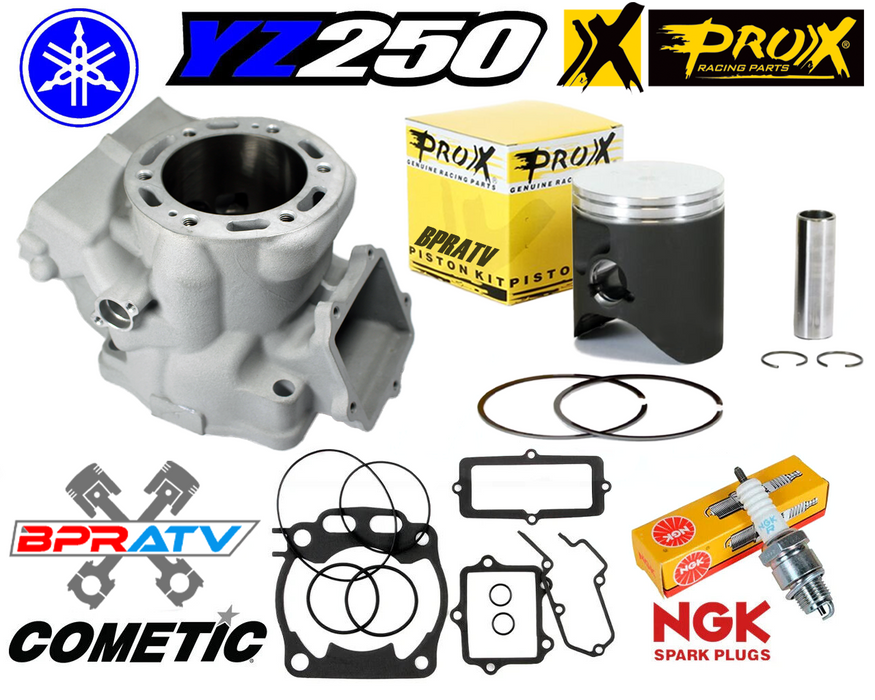 99-25 Yamaha YZ250 YZ 250 Top End Rebuild Kit Cylinder ProX Pro X Piston Cometic