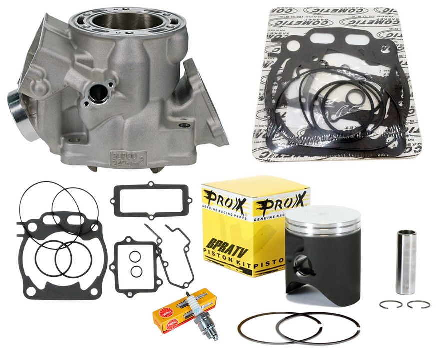 Yamaha YZ250 YZ 250 Top End Rebuild Kit Cylinder ProX Pro X Piston Cometic 99-25