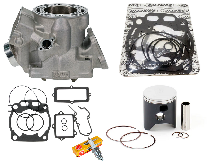 99+ Yamaha YZ250 YZ 250 Top End Rebuild Kit Cylinder Wossner Piston Kit Cometic