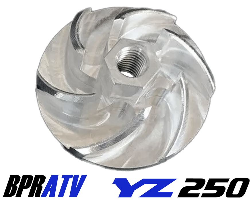 Yamaha YZ250 YZ 250 2 Stroke Billet Water Pump Impeller Gear Redesigned Hi Flow