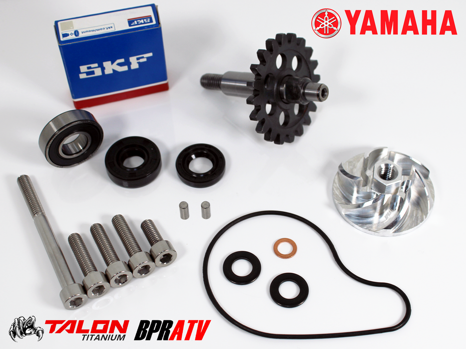 Water Pump Impeller Shaft Gear Bearing Seal Rebuild Kit for Yamaha YZ250F WR250F