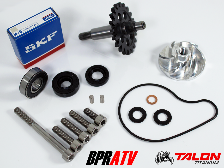 Replace YZ250F YZ 250F Water Pump Impeller Billet Gear Shaft Complete Redo Kit