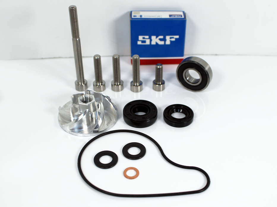 BEST YZ250F YZ 250F Water Pump Impeller Billet Gear Shaft Complete Rebuild Kit