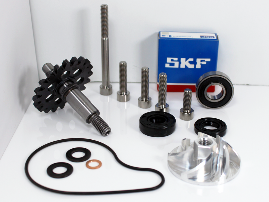 BEST YZ250F YZ 250F Water Pump Impeller Billet Gear Shaft Complete Rebuild Kit