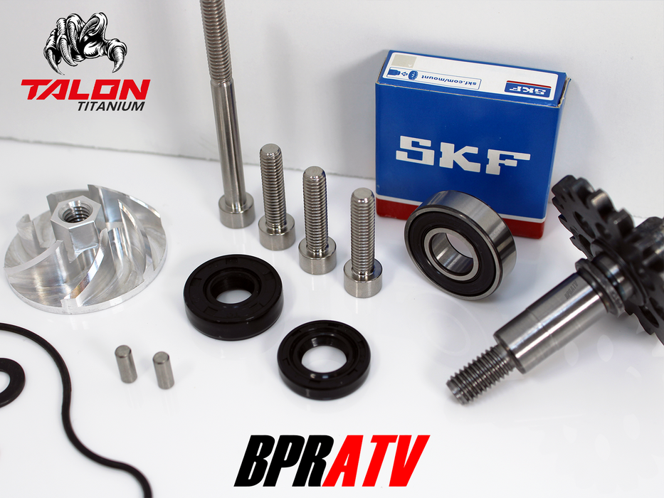 Replace YZ250F YZ 250F Water Pump Impeller Billet Gear Shaft Complete Redo Kit