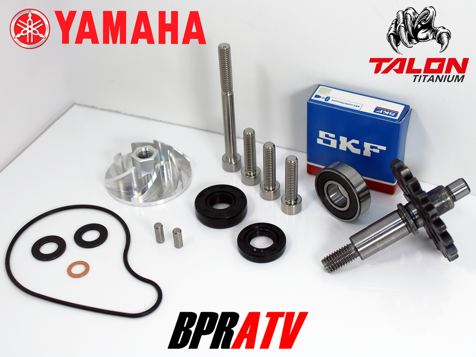 BEST YZ250F YZ 250F Water Pump Impeller Billet Gear Shaft Complete Rebuild Kit