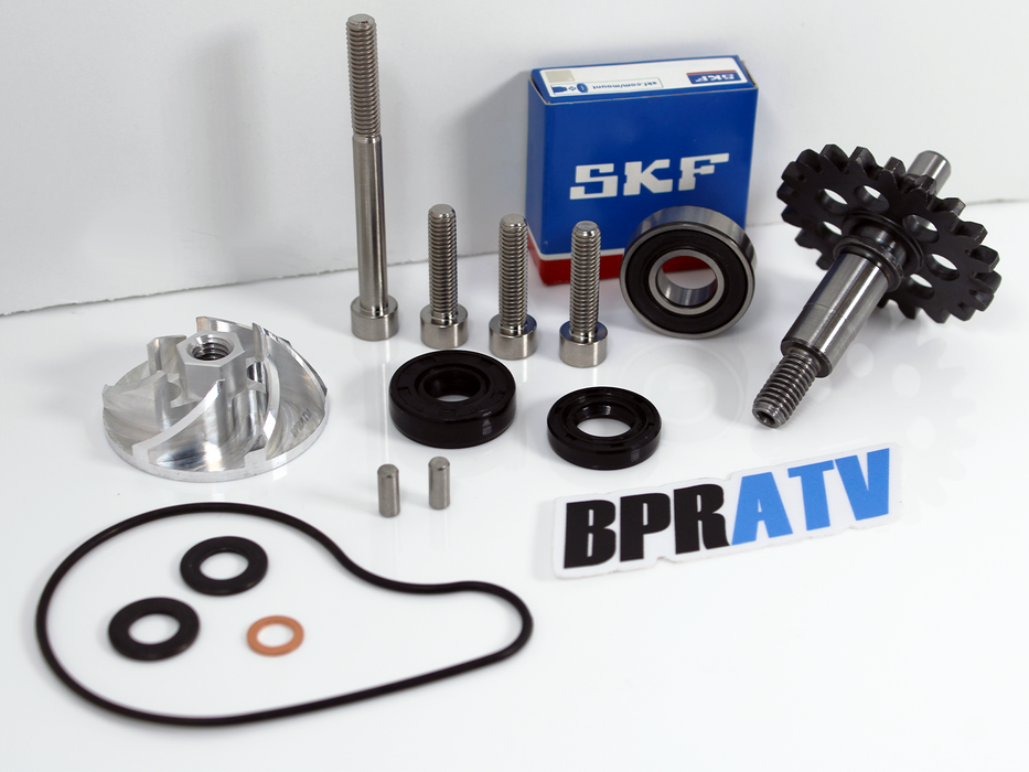 Replace YZ250F YZ 250F Water Pump Impeller Billet Gear Shaft Complete Redo Kit