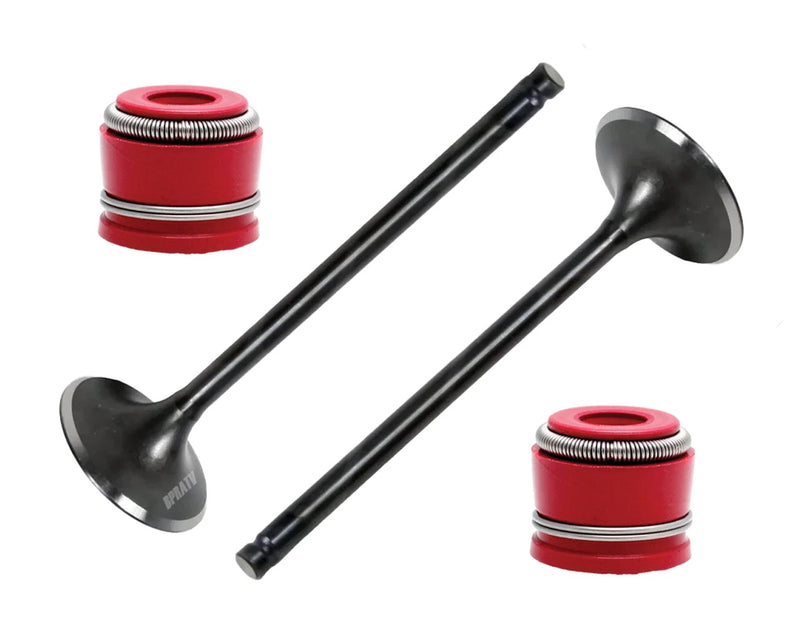 YZ450F YZ 450F '10-13 Kibblewhite Intake Exhaust Valves RED Viton Seals OEM Size