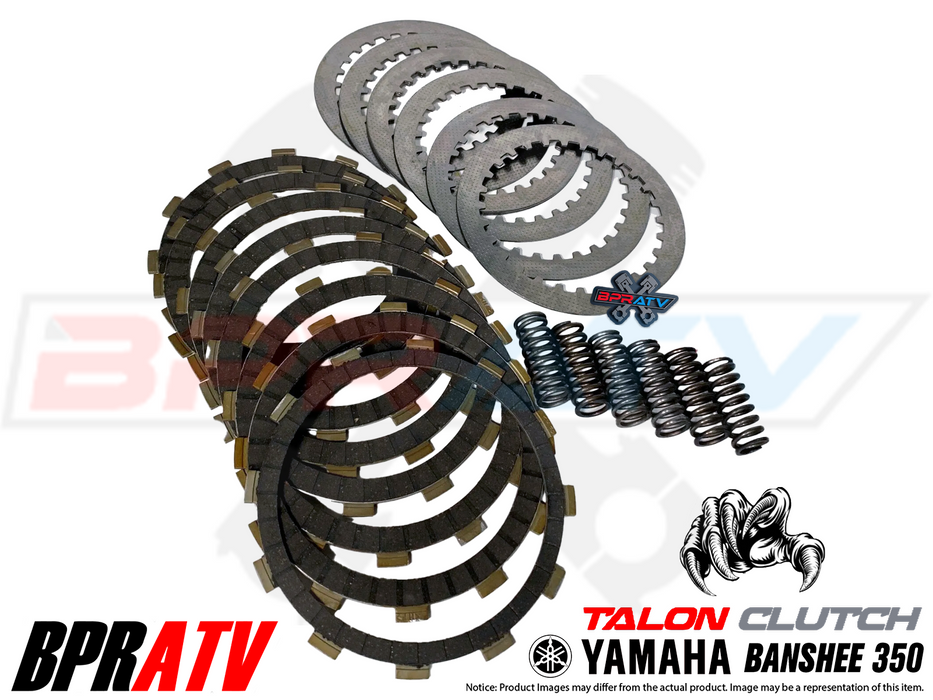 BPRATV Banshee 350 YFZ 350 Heavy Duty Steel Fibers Springs 7/8 Plate Clutch Kit