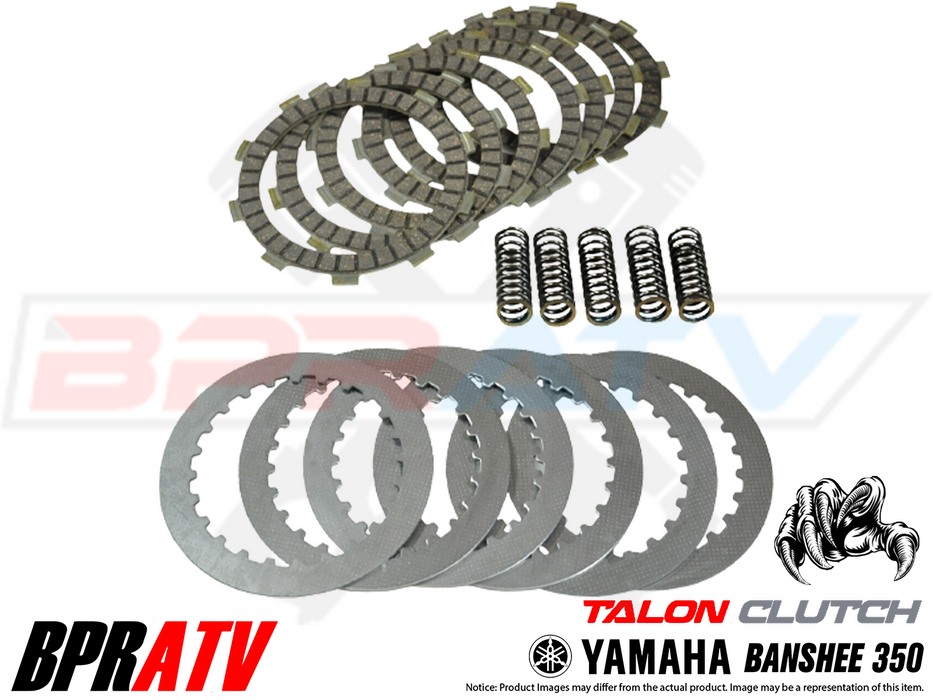 BPRATV Yamaha Banshee YFZ 350 Heavy Duty Steel Fibers Springs 8 Plate Clutch Kit