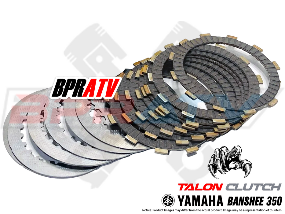 BPRATV Yamaha Banshee YFZ 350 Heavy Duty Steel Fibers Springs 8 Plate Clutch Kit