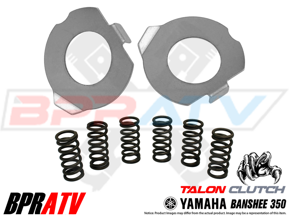 BPR ATV Yamaha Banshee YFZ 350 Heavy Duty Steel Fibers Springs Plate Clutch Kit