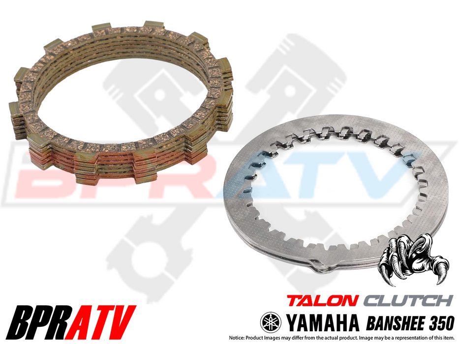 BPRATV Banshee 350 YFZ 350 Heavy Duty Steel Fibers Springs 7/8 Plate Clutch Kit