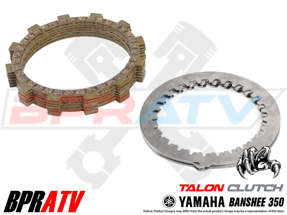 Banshee Talon Clutch Kit Heavy Duty Plates Titanium Pusher Bearing Mod Cushions