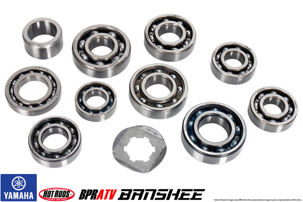 Yamaha Banshee 350 Hotrods Heavy Duty Transmission Bearings Kit Hot Rods TBK0072