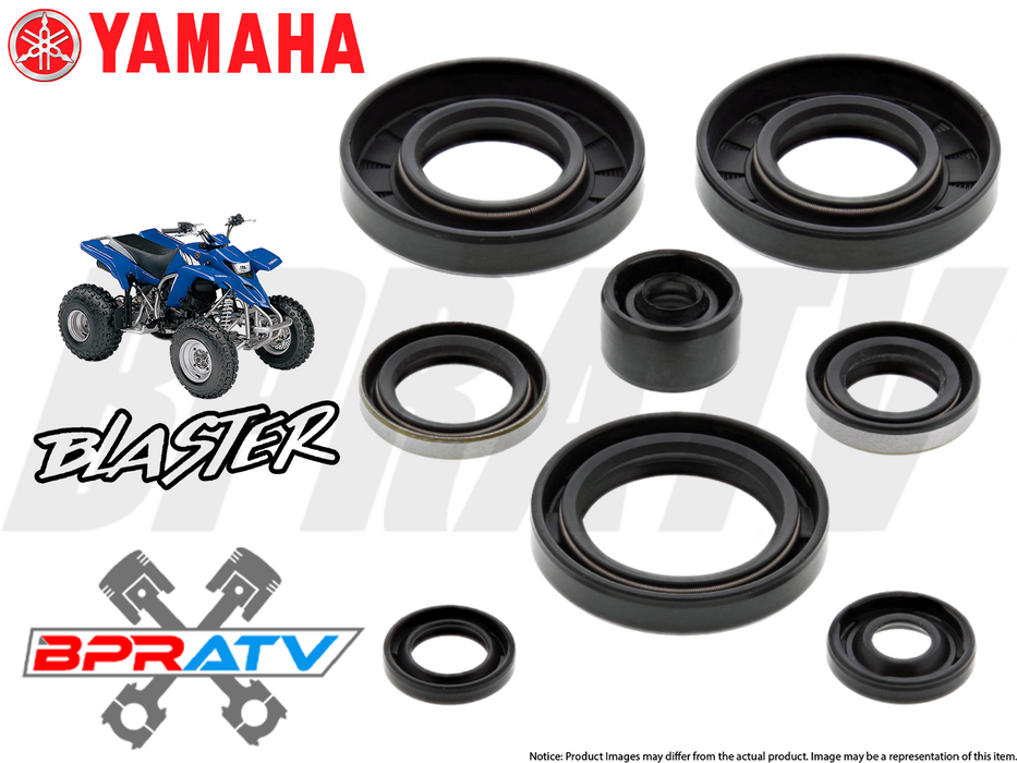 Yamaha Blaster 200 SKF Main Crankshaft Bearings & Complete Motor Engine Seal Kit