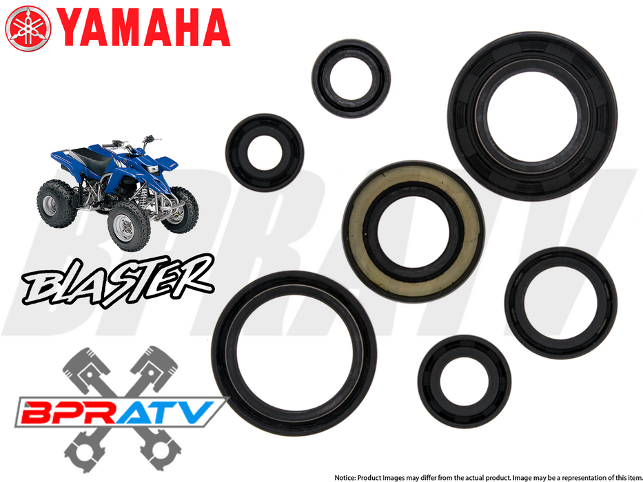 Yamaha Blaster 200 SKF Main Crankshaft Bearings & Complete Motor Engine Seal Kit