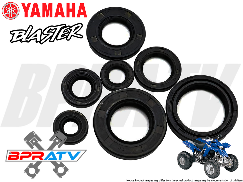 Fits Yamaha Blaster 200 All Years SKF Crankshaft Bearings Engine Seals Seal Kit