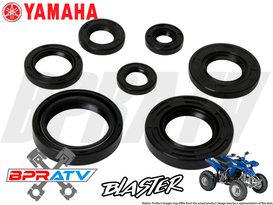 Fits Yamaha Blaster 200 All Years SKF Crankshaft Bearings Engine Seals Seal Kit