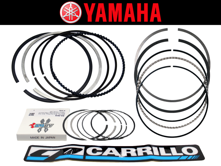 Yamaha Raptor 660 102mm 686 12:1 CP Piston Big Bore Cylinder Top End Rebuild Kit