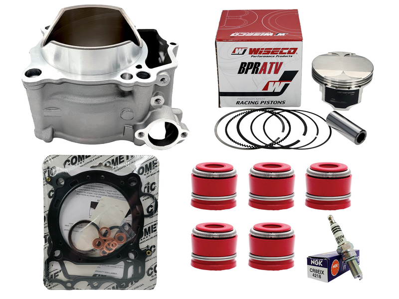 Yamaha YFZ450R YFZ 450R Wiseco Piston 98mm BIG BORE Cylinder Top End Rebuild Kit
