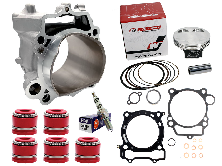 03-06 WR450F WR 450F Wiseco Piston 95mm Stock Bore Cylinder Top End Rebuild Kit