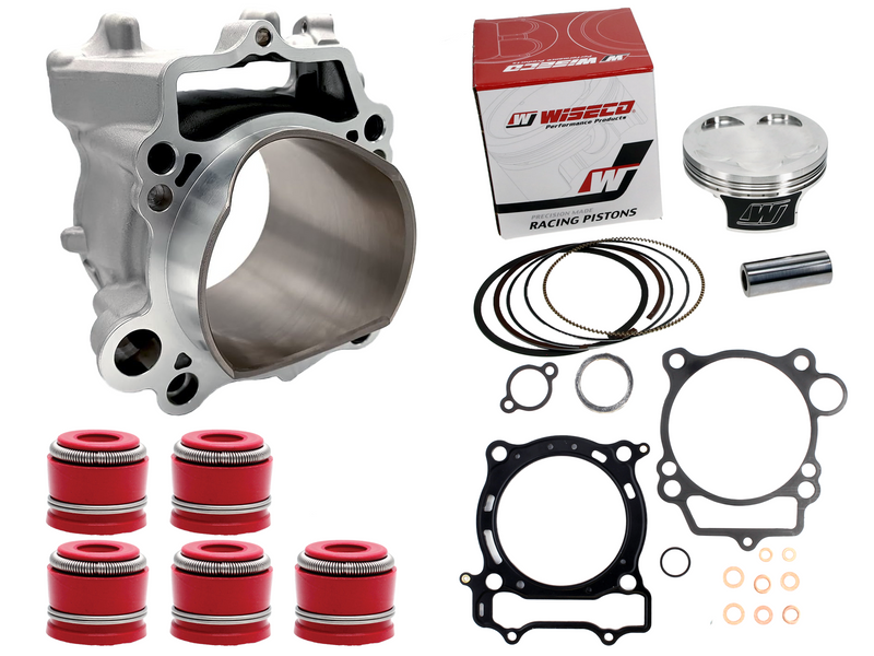 Yamaha YFZ450R YFZ 450R Wiseco Piston 98mm BIG BORE Cylinder Top End Rebuild Kit