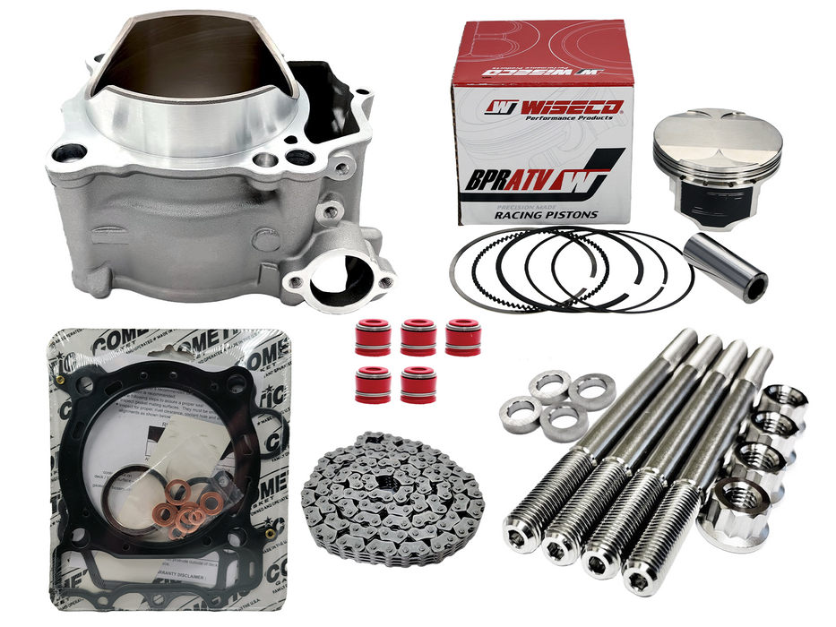 YFZ450 YFZ 450 Big Bore Kit 480cc Cylinder 98mm Pump Piston Top End Rebuild Kit