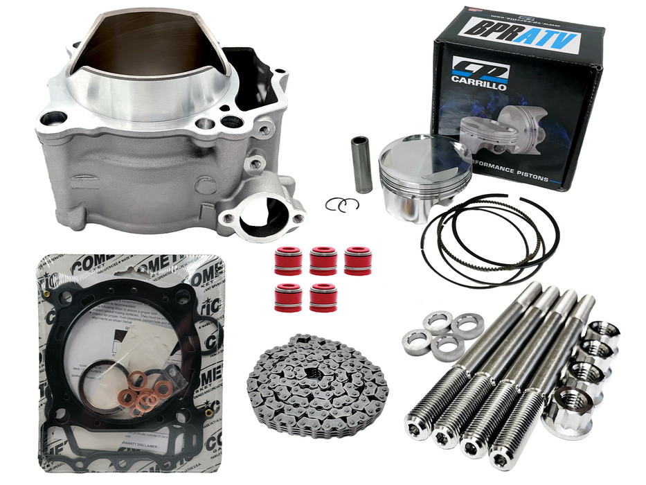 YFZ450 YFZ 450 Big Bore Kit 480cc +3 Cylinder 98mm CP Piston Top End Rebuild Kit